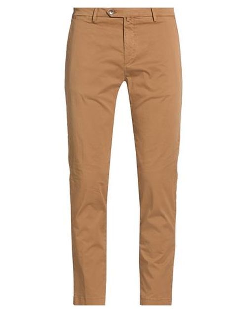 Man Pants Camel Size 30 Cotton, Elastane