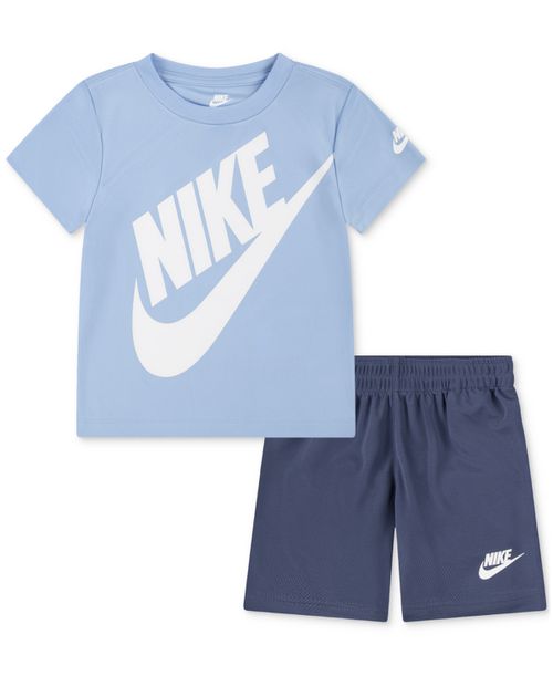 Toddler Boys 2-Piece Futura T-Shirt & Shorts Set - Diffused Blue