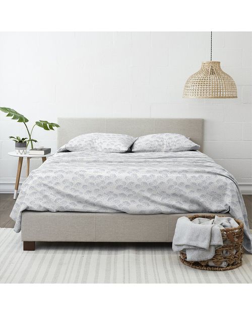 Flower Bunch 4Pc Flannel Sheet Set