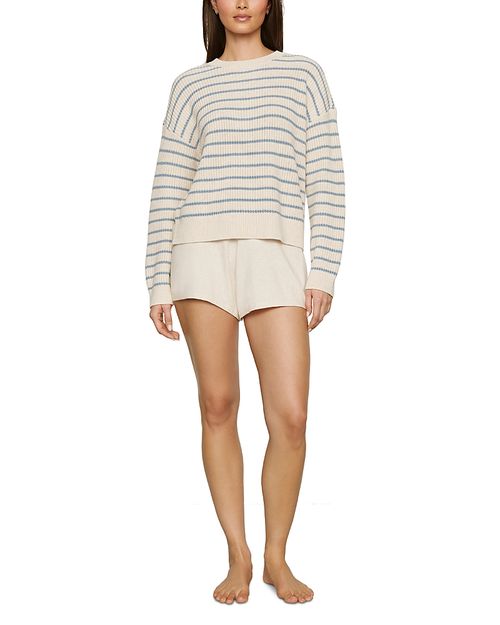 Coastal Crewneck Pullover Sweater