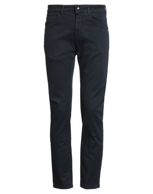 Man Pants Midnight blue Size 32 Cotton, Elastane