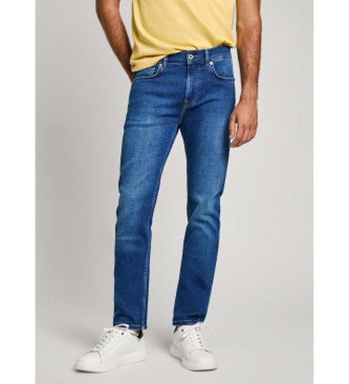 Pepe Jeans for man. PM207388HX4 Blue slim fit jeans (31/32), Casual, Cotton, Denim, Sustainable