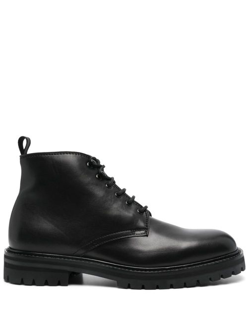 Leather boots - Black