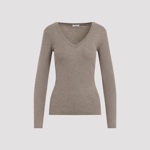 Cashmere V-Neck Sweater for Women