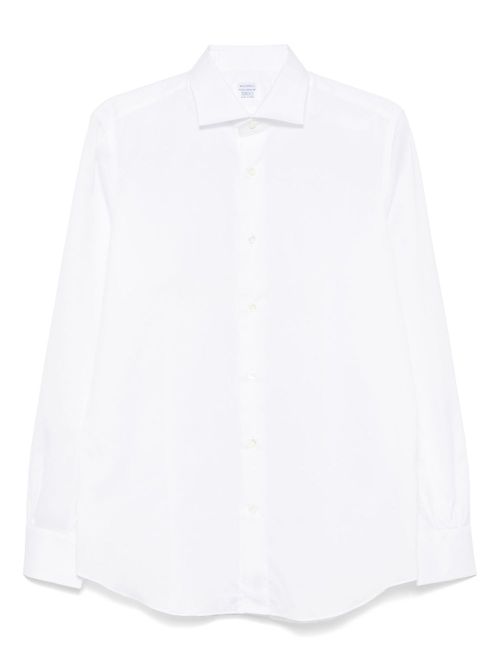 Mazzarelli spread-collar shirt - White