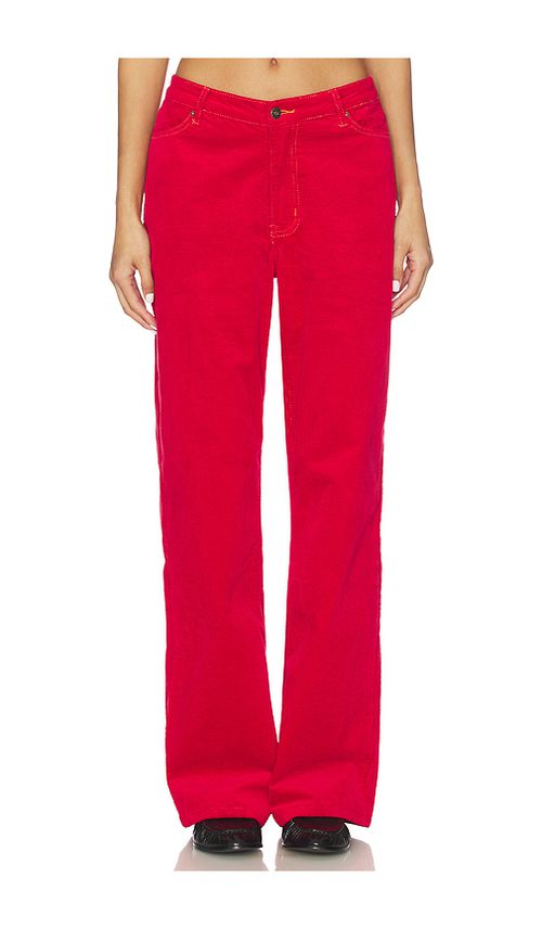 Lioness rebels jeans en color rojo L también en M, S, XL
