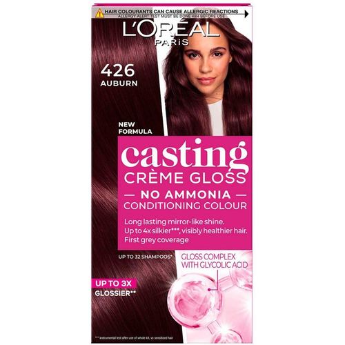 L'Oreal Paris Casting Crème Gloss 426 Auburn No Ammonia Semi Permanent Glossing Colour For Up Washe