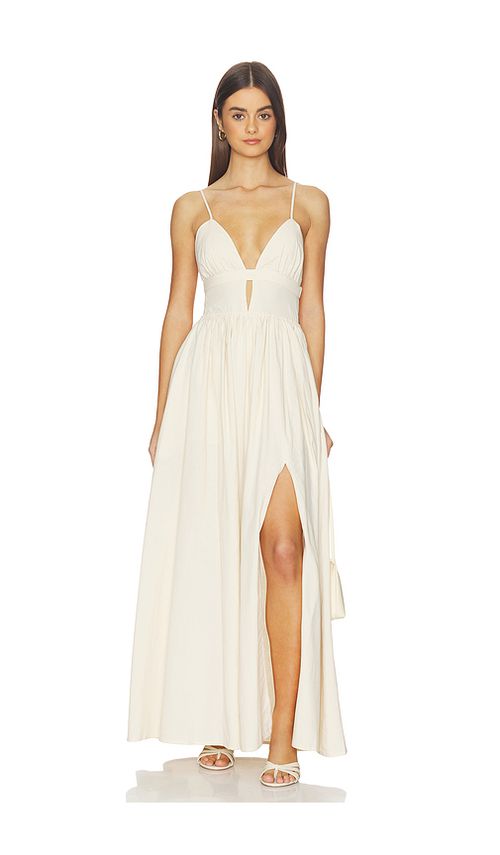 NIA Ibiza Dress in Nude. - L also in M, S