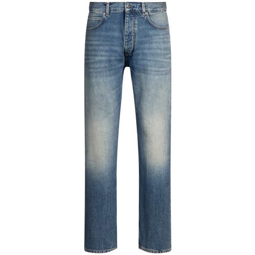 Hugo Mens Five Pocket Design Slim Fit Jeans in Med Blue - 36W