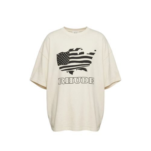 Banner Tee Vintage Black /White