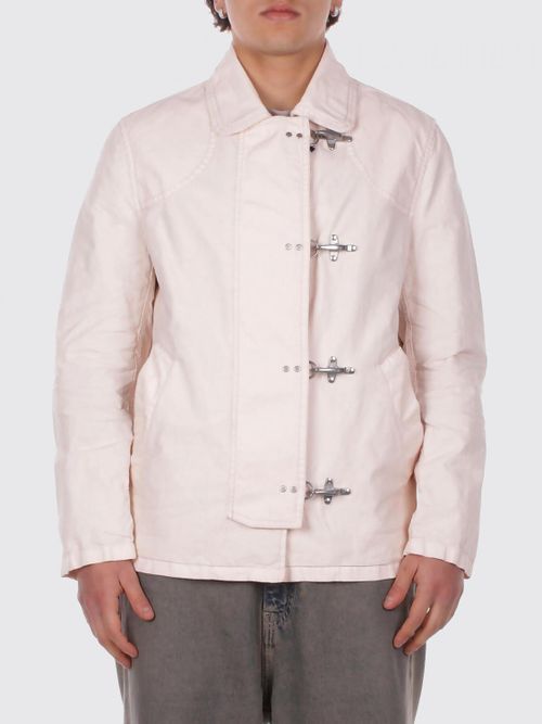 Coat Men color Cream