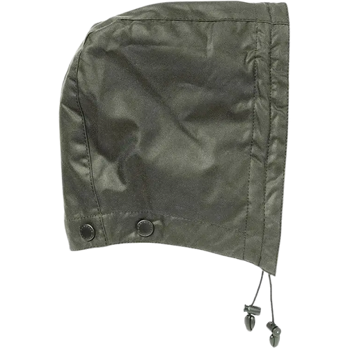 Barbour Waxed Cotton Hood in Sage