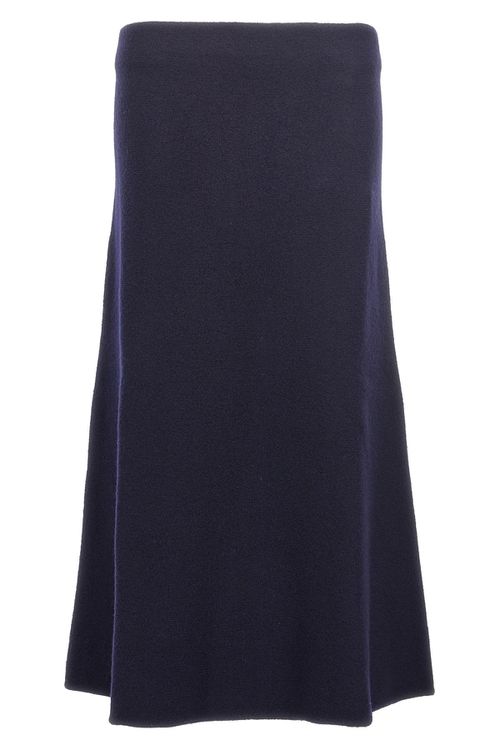 Long Wool Skirt