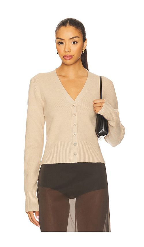 GUIZIO STRICK CAMELIE in Taupe. Größe XS. Also in L, M, S