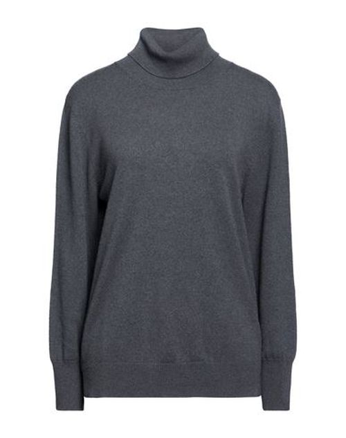 Woman Turtleneck Grey Size 10 Cashmere