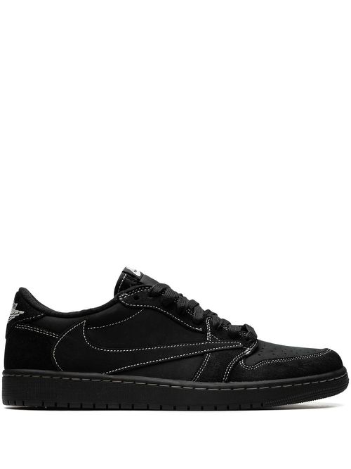 X Travis Scott Air 1 Low OG "Black Phantom" sneakers