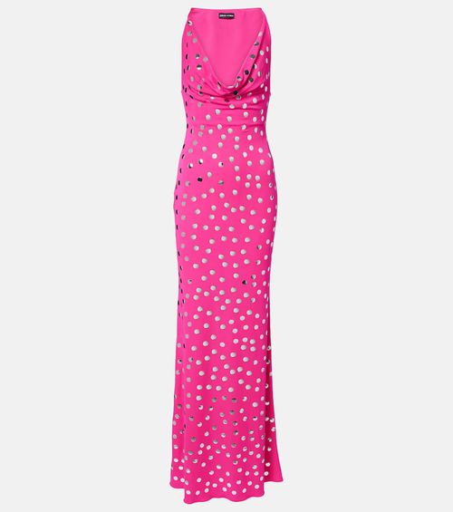 Polka-dot gown