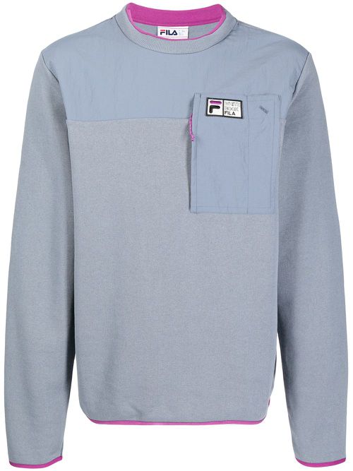 Recycled cotton-blend sweatshirt - Grey