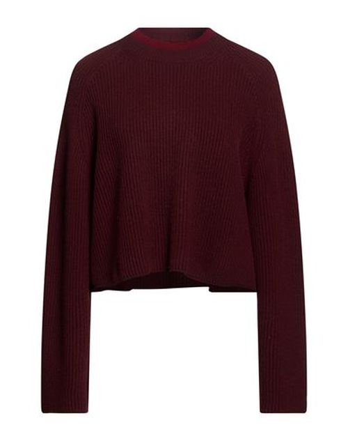 Woman Sweater Burgundy Size L Wool, Cashmere