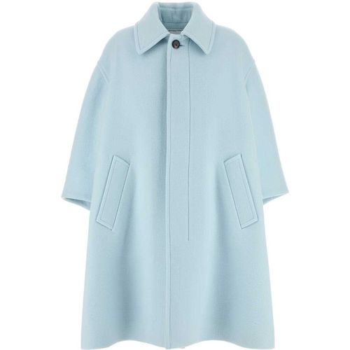 Bottega Veneta Light Blue Cashmere Coat
