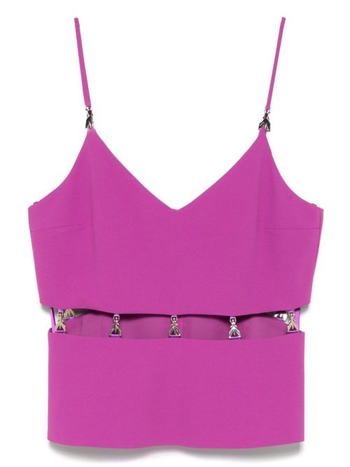 Cut-out top - Purple
