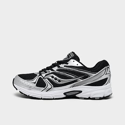 Men's Ride Millennium Casual Shoes in Black/Metallic Silver