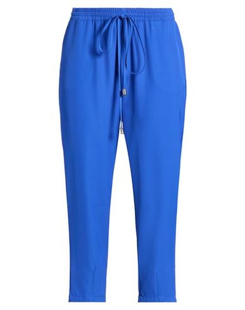 Woman Pants Bright blue Size 4 Polyester, Elastane