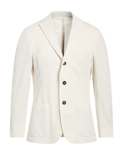 Man Blazer White Size 42 Cotton