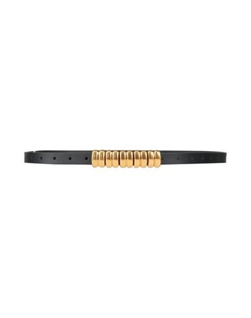 Woman Belt Black Size ONESIZE Leather