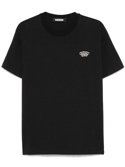 Logo-print T-shirt - Black