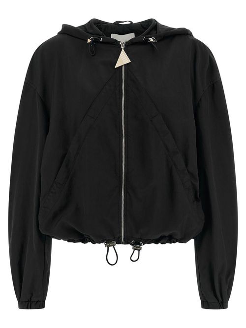 Hooded Bomber Jacket