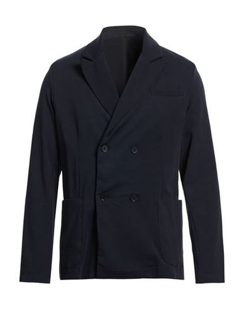 Man Blazer Midnight blue Size 42 Cotton, Elastane