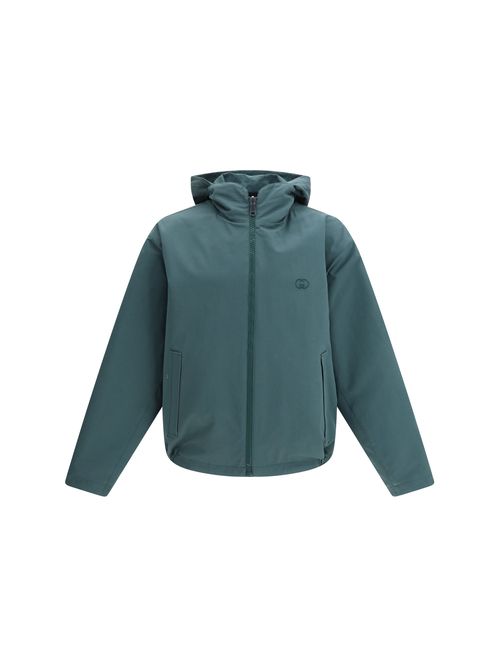 Reversible Cotton Ripstop Jacket — Green