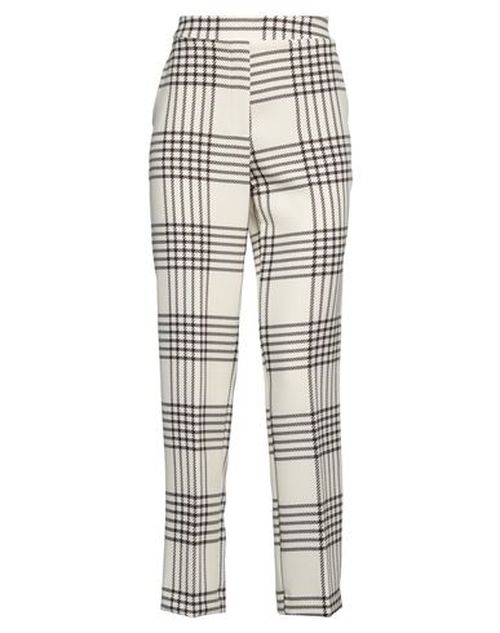 Woman Pants Cream Size 2 Polyester, Elastane
