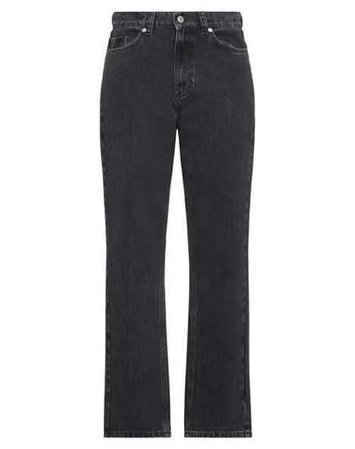 Woman Jeans Black Size 28 Cotton
