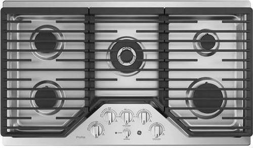 GE Profile 36" Natural Gas Drop-In Cooktop PGP9036S