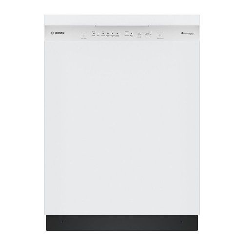 "300 Series 24"" Front Control Smart Built-In Stainless Steel Tub Dishwasher with PrecisionWash, 48 dBA - White"