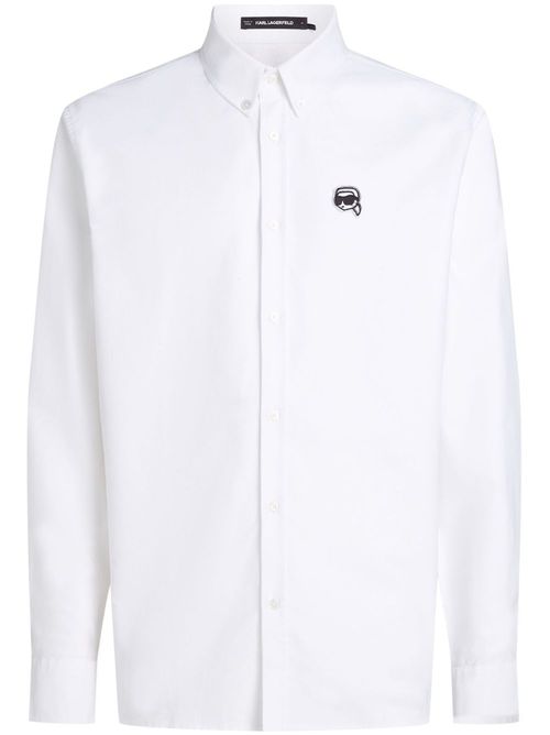 Ikon oxford shirt - White