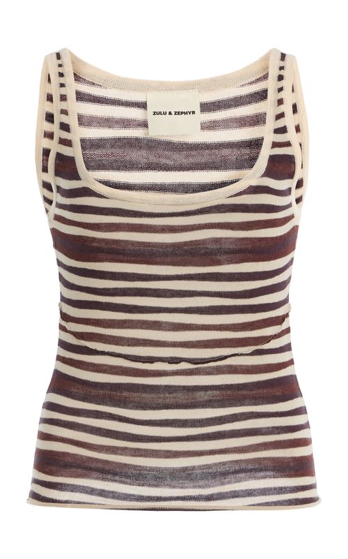 Exclusive Striped Knit Tank Top - Moda Operandi