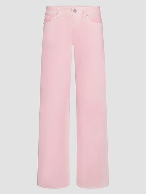 Women's Amelia Gray x The Gray Wide-Leg Low Rise Jeans - Cotton Candy