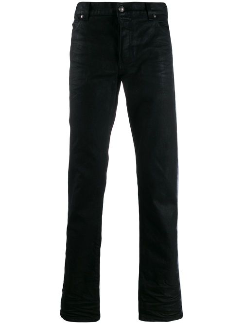 Spray band jeans - Black
