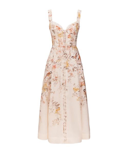 Luna Buttoned Picnic Dress