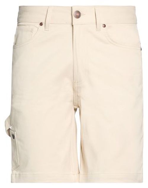 Man Shorts & Bermuda Shorts Beige Size 28 Cotton, Elastane