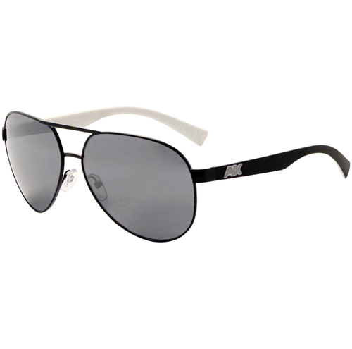 Men's 61 mm Black Sunglasses