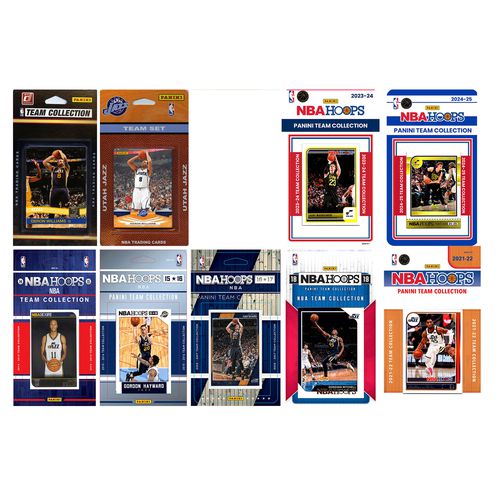 Utah Jazz Trading Card Team Sets