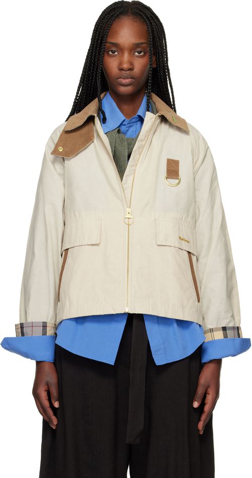 Beige Icons Spey Showerproof Jacket