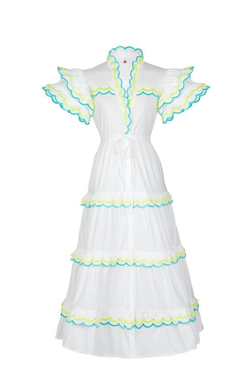 Eden Dress In White
