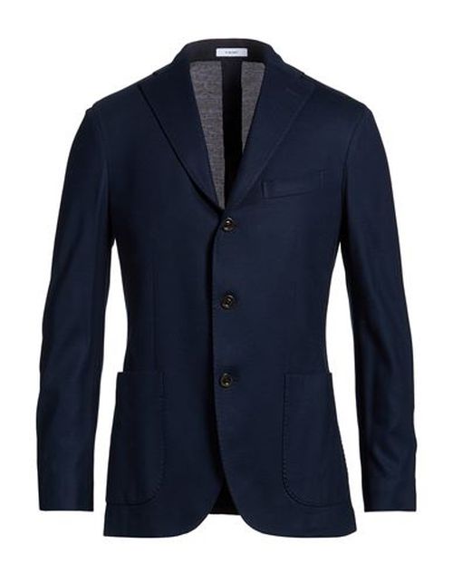 Man Blazer Navy Size 44 Cotton