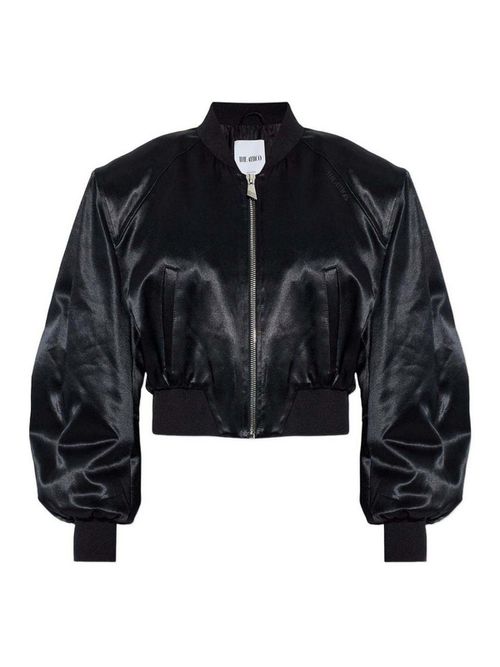 Satin Bomber Jacket