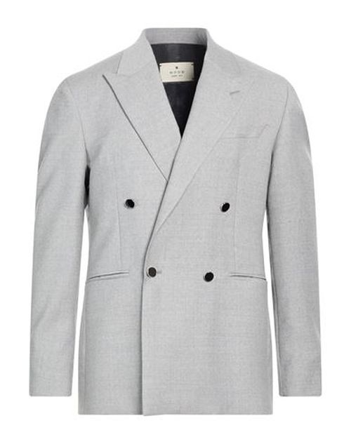 Man Blazer Light grey Size 40 Virgin Wool, Elastane